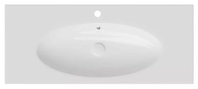 Встраиваемая раковина ISVEA SistemaX 10SX50121SV 121х50.5 белая