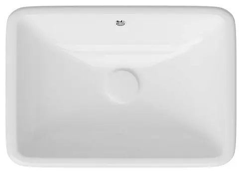 Встраиваемая раковина ISVEA Soluzione 10PL77045SV 50х34 белая