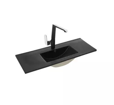 Встраиваемая раковина WeltWasser Deilbach 7517- 80 MT- BL 10000005573