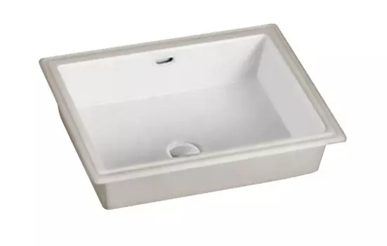 Встраиваемая снизу раковина Gid Yj832 50х40 белая 71152