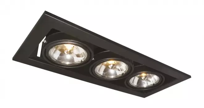 Встраиваемый светильник Arte Lamp Technika A5930PL-3BK
