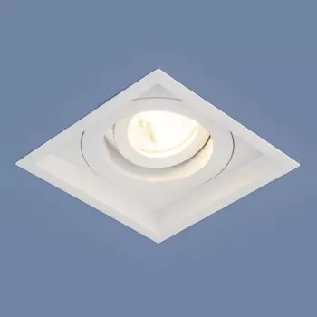 Встраиваемый светильник Elektrostandard 1071/1 MR16 WH белый 4690389097942