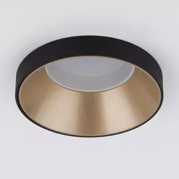 Встраиваемый светильник Elektrostandard 112 MR16 золото/черный 4690389169038