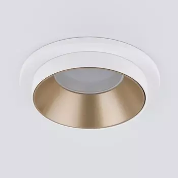 Встраиваемый светильник Elektrostandard 113 MR16 золото/белый 4690389169007