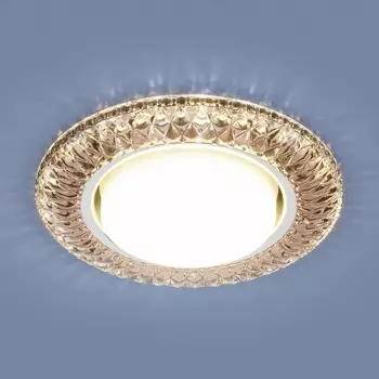 Встраиваемый светильник Elektrostandard 3020 GX53 GC тонированный 4690389083280