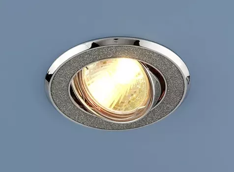 Встраиваемый светильник Elektrostandard 611 MR16 SL серебряный блеск/хром 4607138144147
