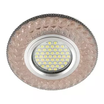 Встраиваемый светильник Fametto Luciole DLS-L144 Gu5.3 Glassy/Light Tea