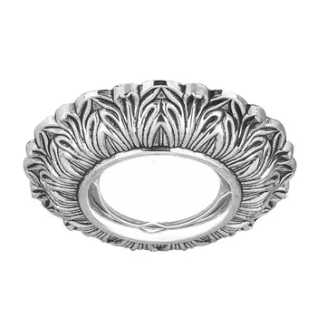 Встраиваемый светильник Gauss Antique серебро/черный CA048