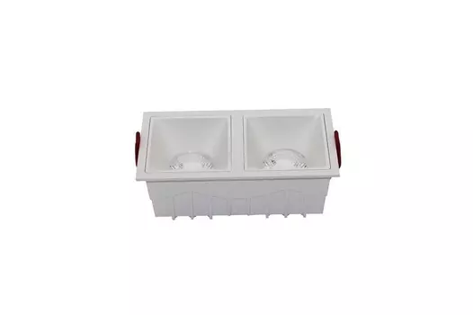 Встраиваемый светильник Maytoni Alfa LED DL043-02-15W4K-D-SQ-W