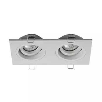 Встраиваемый светильник Zumaline Chuck dl2 square 20068-WH