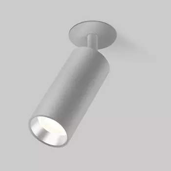 Встраиваемый светодиодный спот Elektrostandard Diffe 25052/Led серебряный a058172 4690389182266