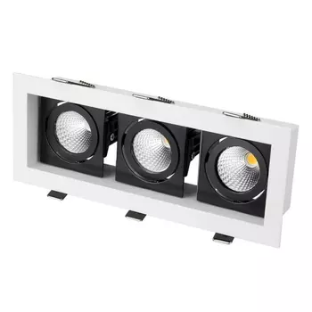 Встраиваемый светодиодный светильник Arlight CL-Kardan-S260x102-3x9W Day 024135 /024135