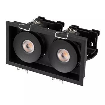 Встраиваемый светодиодный светильник Arlight CL-Simple-S148x80-2x9W Warm3000 028151 /028151
