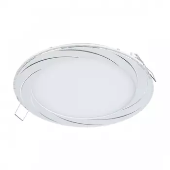 Встраиваемый светодиодный светильник Elektrostandard DLR004 12W 4200K WH белый 4690389084768