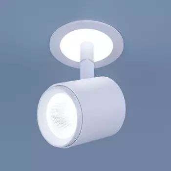 Встраиваемый светодиодный светильник Elektrostandard DSR002 9W 6500K белый матовый 4690389110658