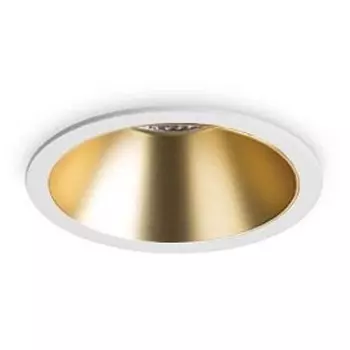 Встраиваемый светодиодный светильник Ideal Lux Game Round Wh Gd