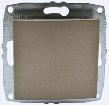 Выключатель Mono Electric Despina/ Larissa одноклавишный бронза 500-002325-100