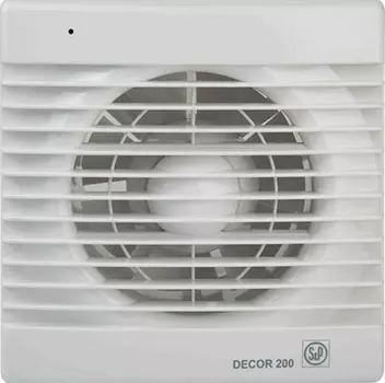 Вытяжной вентилятор Soler&Palau Decor 200CR