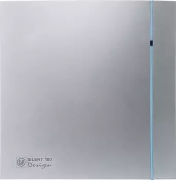 Вытяжной вентилятор Soler&Palau Silent 100 CZ Design silver 100 CZ SILVER DESIGN