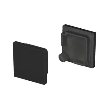 Заглушка Arlight SL-Kant-H16 Square Black глухая 037518 /037518