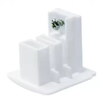 Заглушка торцевая для шинопровода (09733) Uniel UFB-C41 Silver