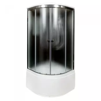 Закрытая душевая кабина Deto B90S BLACK с электрикой B90SELBLACK
