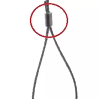 Зажим троса Arlight Clip-1mm 026647 /026647