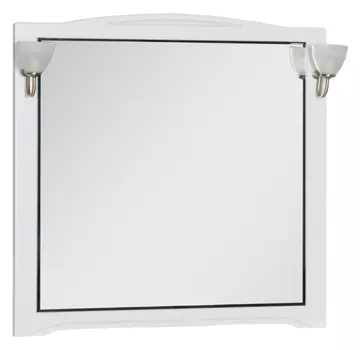 Зеркало Aquanet Луис 110 белое 173211