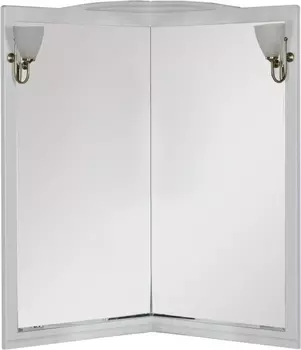 Зеркало Aquanet Луис 70 белое, угловое