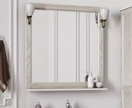 Зеркало Aquanet Тесса 85 жасмин, золото 185820