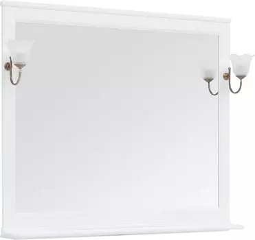 Зеркало Aquanet Валенса 120 белое 238831