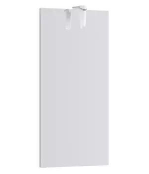 Зеркало Aqwella Leon MP 40 белое, со светильником Ln-MP.02.04/W