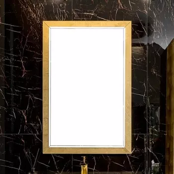 Зеркало Armadi Art Lucido 70х105, поталь, с подсветкой 567-Foil