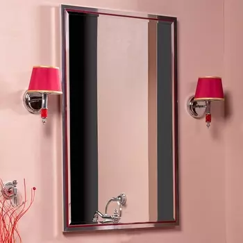 Зеркало Armadi Art Monaco 70 бордо, хром, с подсветкой 566-RCR