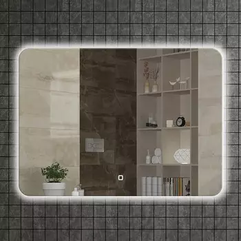 Зеркало Armadi Art Vallessi 100x70 круговая подсветка 543/2