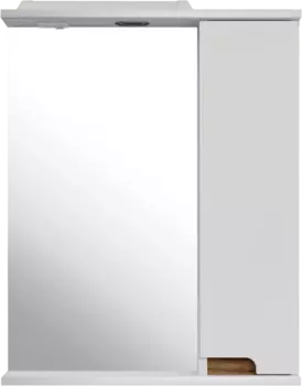 Зеркало ASB-Mebel Вита 60 белое, дуб золотой /9903