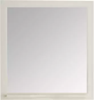 Зеркало ASB-Woodline Кастелло 80 бежевое, с полкой 12046 бежевое