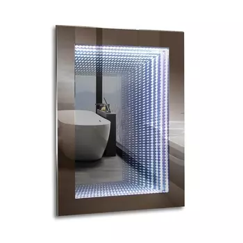 Зеркало Azario Галактика ФР-00001419 69х92 с подсветкой с сенсорным выключателем, датчик на движения