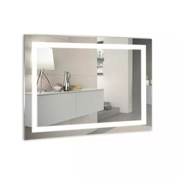Зеркало Azario Ливия LED-00002270 120х80 с подсветкой с сенсорным выключателем, датчик на движение