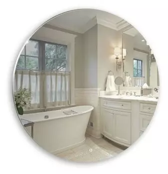 Зеркало Azario Саванна LED-00002465 100х100 с подсветкой с сенсорным выключателем