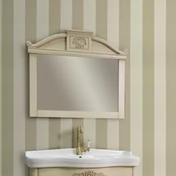 Зеркало BelBagno Primavera bianco antico BB45S/PBA