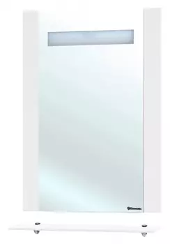 Зеркало Bellezza Берта подвесная 75 белое 4610712050017