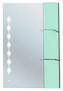 Зеркало Bellezza Глория 65 салатовое 4638510040061