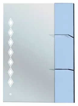 Зеркало Bellezza Глория 75 голубое 4638512040106
