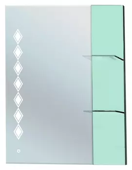 Зеркало Bellezza Глория 90 салатовое 4638515040066