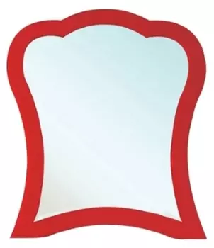 Зеркало Bellezza Грация 90 красное 4618015000036