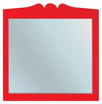 Зеркало Bellezza Эстель 80 красное 4618313000035