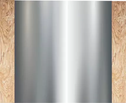 Зеркало Bellezza Лоренцо 100 дуб светлый 4619117020472