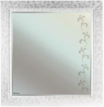 Зеркало Bellezza Маргарита 75 белое 4612812000152