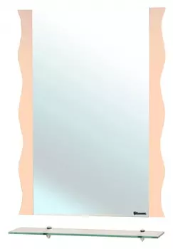 Зеркало Bellezza Мари Волна 60 бежевое 4612909030079
